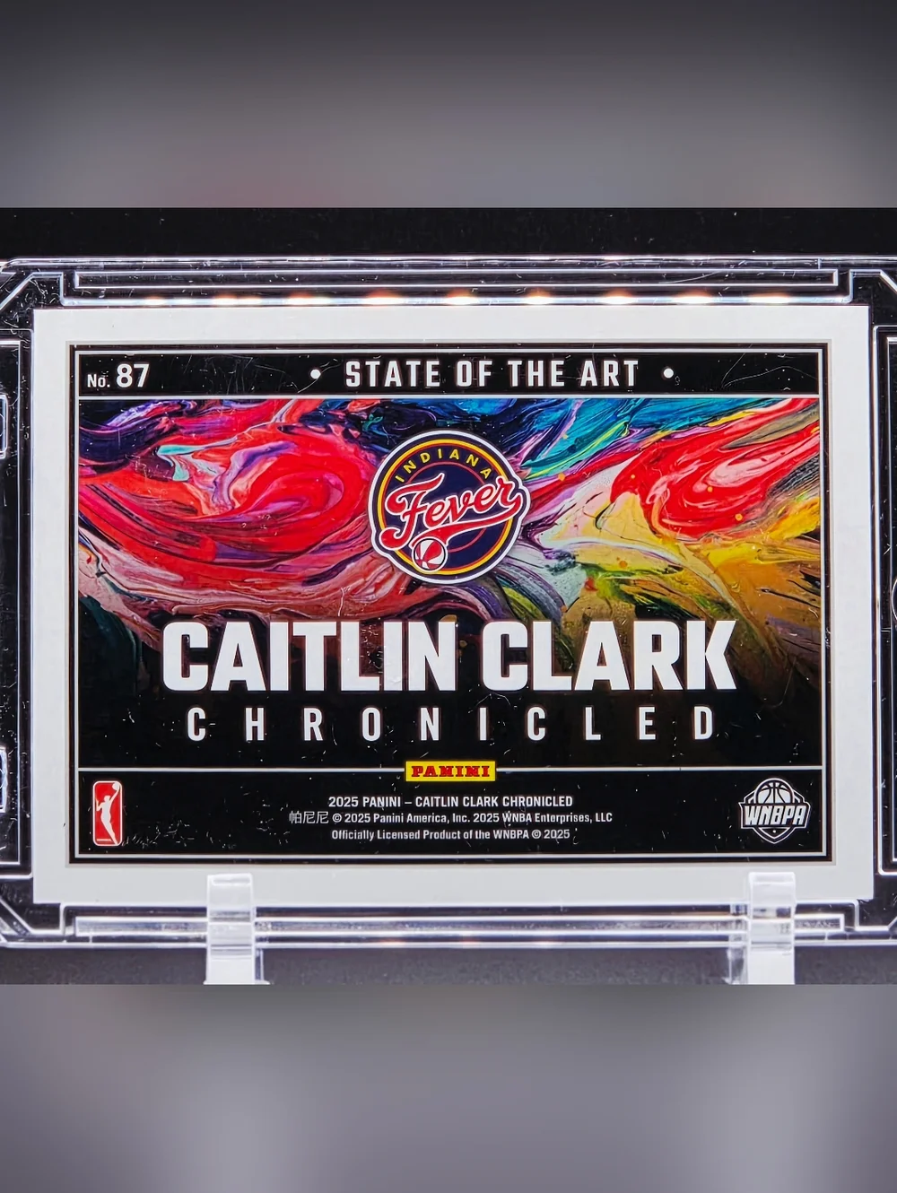 Caitlin Clark “State of the Art” – Panini Chronicled – Indiana Fever - Picture 2 of 2